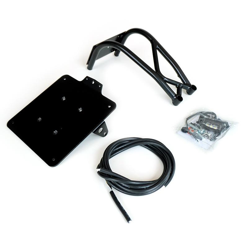 Support De Plaque D'immatriculation Avant Pour BMW X5 (E70) - Noir, Sans Cadre, Modèles 2006-2013