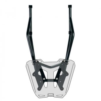 Adaptateur en acier pour galerie de toit de garage Unit