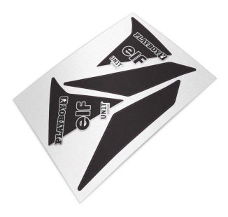 Autocollants de protection noirs pour le panneau latéral d'origine BMW R12 G/S