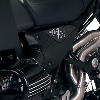Autocollants de protection noirs pour le panneau latéral d'origine BMW R12 G/S