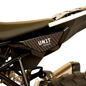 Autocollants de protection noirs pour le panneau latéral d'origine BMW R12 G/S