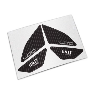 Autocollants de protection noirs pour le panneau latéral d'origine BMW R12 G/S