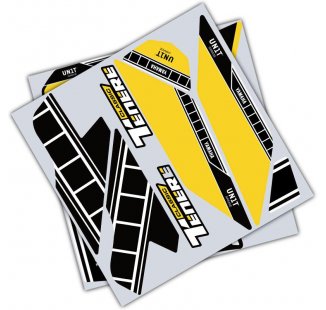 Autocollants Yamaha Ténéré 700 Classic Noir