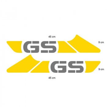 Autocollants jaunes du 40ème char