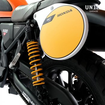 Autocollant de couverture latérale arrière Honda CL