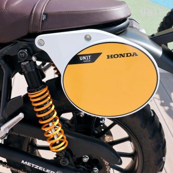 Autocollant de couverture latérale arrière Honda CL