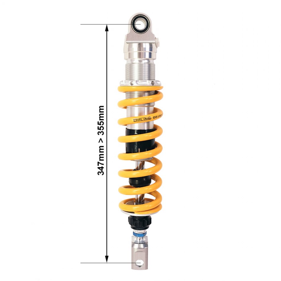 Amortisseur arrière Ohlins BMW CE02, S46DR1L (hauteur standard)