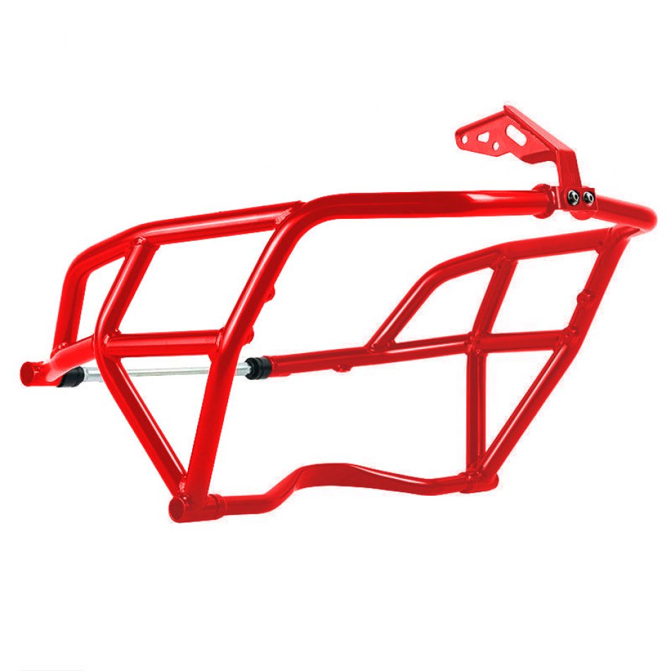 Barre de protection de réservoir rouge Ducati DesertX