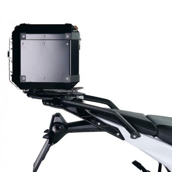Top Case Atlas Aluminium 36L + Plaque pour barres de toit d'origine BMW R1300GS