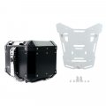 Top Case Atlas Aluminium 36L + Plaque pour barres de toit d'origine BMW R1300GS