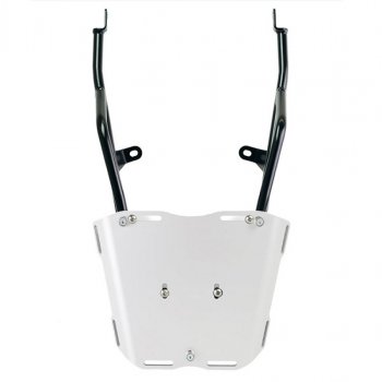 Top case universel en aluminium Atlas 44L + Porte-bagages Royal Enfield Bear 650 avec poignées passager