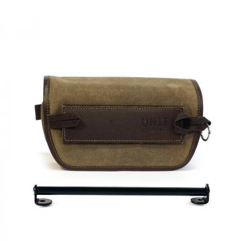 Sacoche de guidon Sahara Split cuir