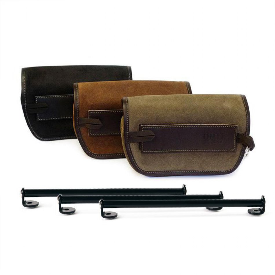 Sacoche de guidon Sahara Split cuir