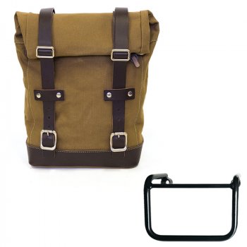 Sac en toile 10L-14L + BMW R12 Châssis Gauche