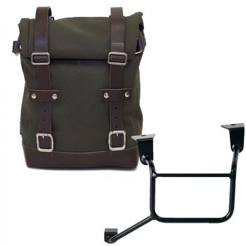 Sac en toile 10L-14L + Cadre gauche pour Honda CRF1100L Africa Twin et Adventure Sports (à partir de 2024)