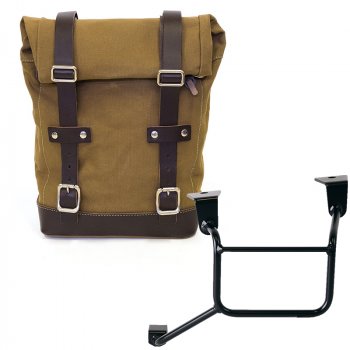 Sac en toile 10L-14L + Cadre gauche pour Honda CRF1100L Africa Twin et Adventure Sports (à partir de 2024)