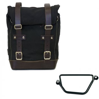 Sac en toile 10L-14L + Cadre gauche Honda GB350S