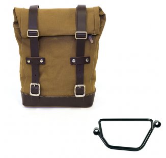 Sac en toile 10L-14L + Cadre gauche Honda GB350S