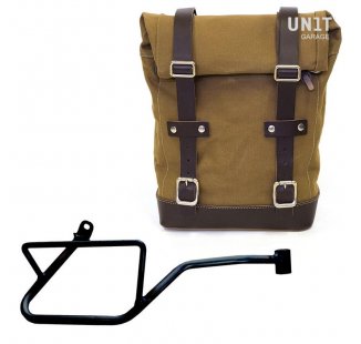 Sac en toile 10L-14L + Cadre droit Moto Guzzi V7 EURO5 PLUS (à partir de 2025)
