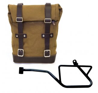 Sac en toile 10L-14L + Cadre Gauche Moto Guzzi V7 EURO5 PLUS (à partir de 2025)