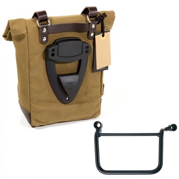 Sacoche Latérale Toile 10L-14L + Cadre Gauche Royal Enfield Guerrilla 450