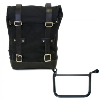 Sacoche Latérale Toile 10L-14L + Cadre Gauche Royal Enfield Guerrilla 450