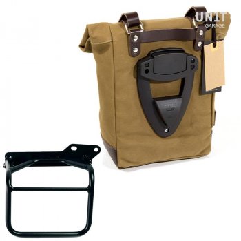 Sac en toile 10L-14L + Cadre Royal Enfield Himalayan, Scram 411 Droit