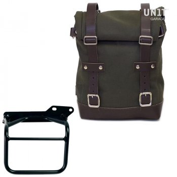 Sac en toile 10L-14L + Cadre Royal Enfield Himalayan, Scram 411 Droit