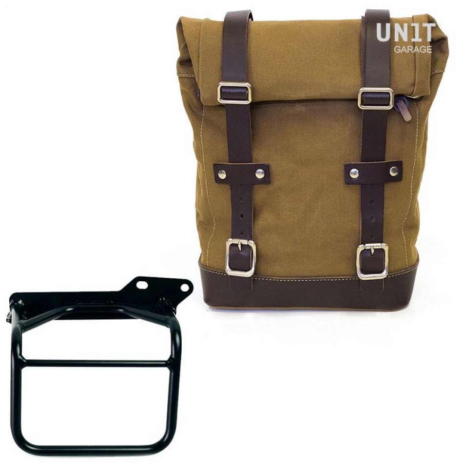 Sac en toile 10L-14L + Cadre Royal Enfield Himalayan, Scram 411 Droit