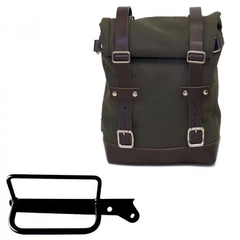 Sac en toile 10L-14L + Cadre droit Royal Enfield Hunter 350