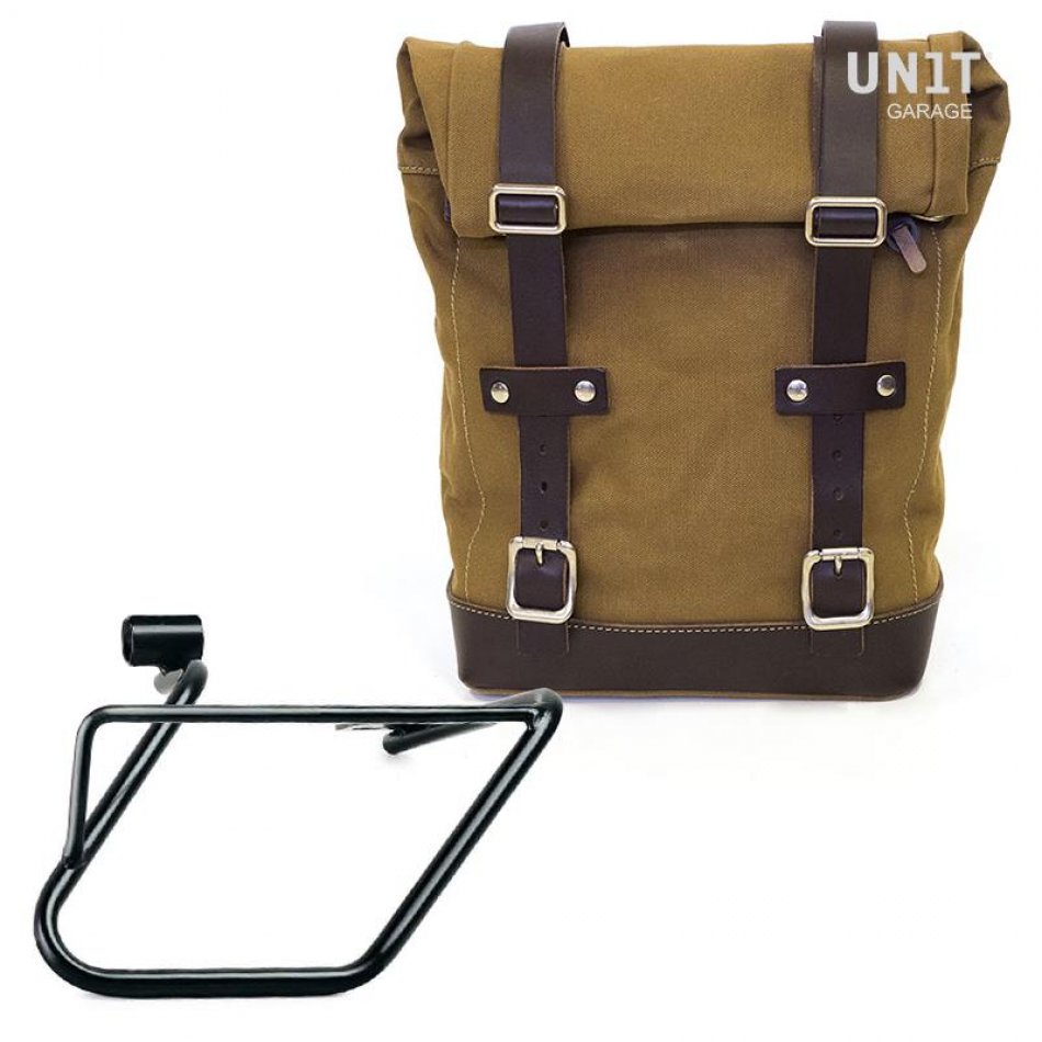 Sacoche latérale Canvas + berceau droit BMW CE 04