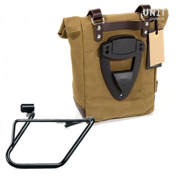 Sacoche latérale Canvas + berceau droit BMW CE 04