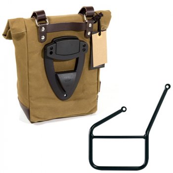 Sacoche latérale Canvas + berceau gauche HUSQVARNA
