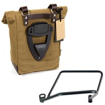 Sacoche latérale en toile + cadre Kawasaki Z650RS - Z900RS Gauche