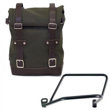 Sacoche latérale en toile + cadre Kawasaki Z650RS - Z900RS Gauche