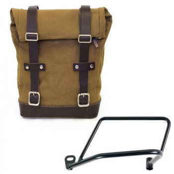 Sacoche latérale en toile + cadre Kawasaki Z650RS - Z900RS Gauche