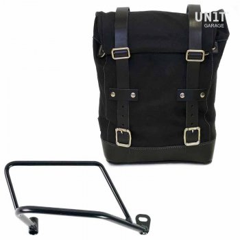 Sacoche latérale Canvas + Châssis droit Kawasaki Z900RS