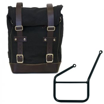 Sacoche latérale Canvas + sous-châssis KTM gauche