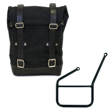 Sacoche latérale Canvas + sous-châssis KTM gauche