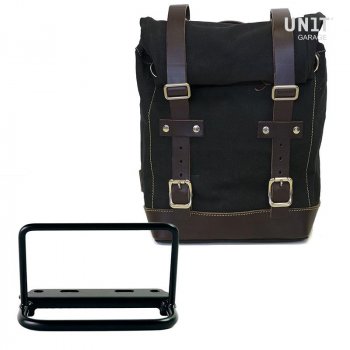 Sacoche latérale en toile + sous-châssis Royal Enfield