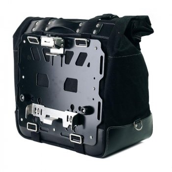 Sacoche latérale Cult en Toile 40L - 50L + Plaque Aluminium