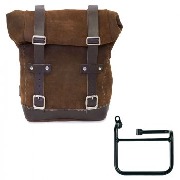 Sac à croûte en cuir 10L-14L + Châssis gauche BMW CE 02