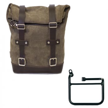 Sac à croûte en cuir 10L-14L + Châssis gauche BMW CE 02