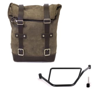 Sac à croûte en cuir 10L-14L + Cadre gauche de la BMW F450GS