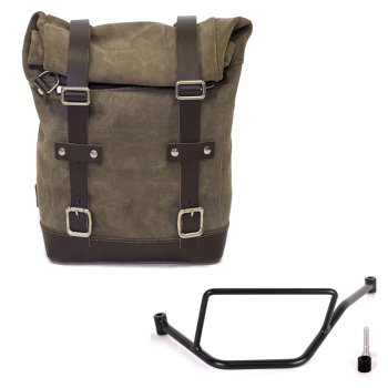Sac à croûte en cuir 10L-14L + Cadre gauche de la BMW F450GS