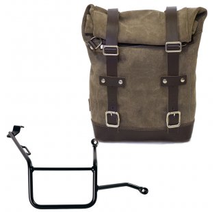 Sac à croûte en cuir 10L-14L + Cadre droit de la BMW F900GS