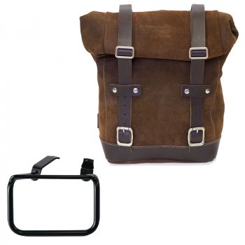 Sac à croûte en cuir 10L-14L + Cadre droit de la BMW R12 G/S