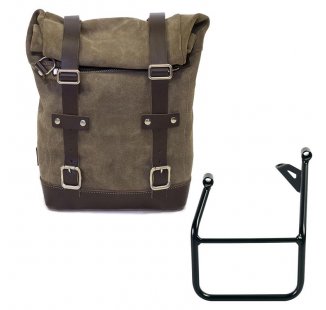 Sac à croûte en cuir 10L-14L + BMW R1300GS Cadre Gauche