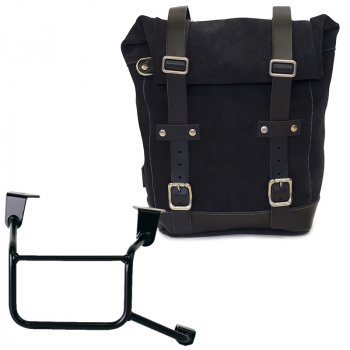 Sac à croûte en cuir 10L-14L + Cadre droit pour Honda CRF1100L Africa Twin et Adventure Sports (à partir de 2024)