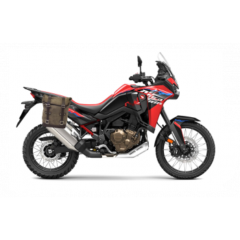 Sac à croûte en cuir 10L-14L + Cadre droit pour Honda CRF1100L Africa Twin et Adventure Sports (à partir de 2024)